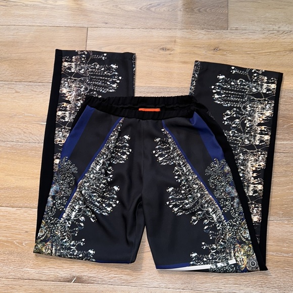 EUC Clover Canyon Pattern Pants elastic waist - Picture 1 of 5